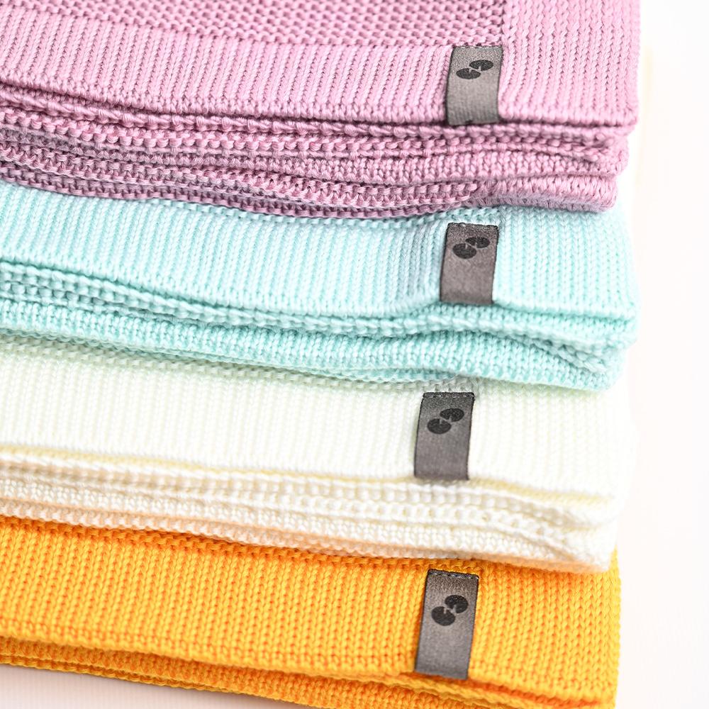 Knitted Bamboo Blanket
