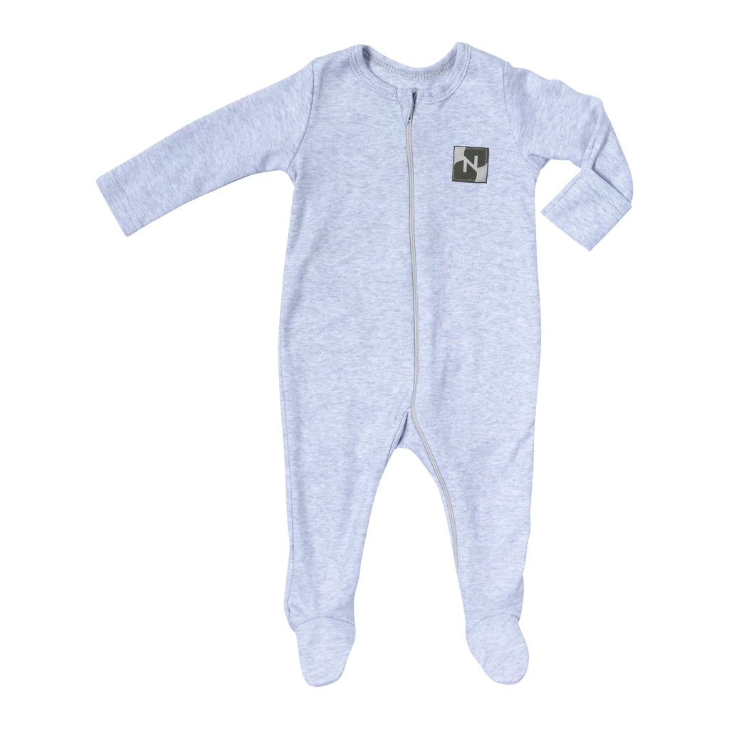 Footed sleepsuit Alexis Melange