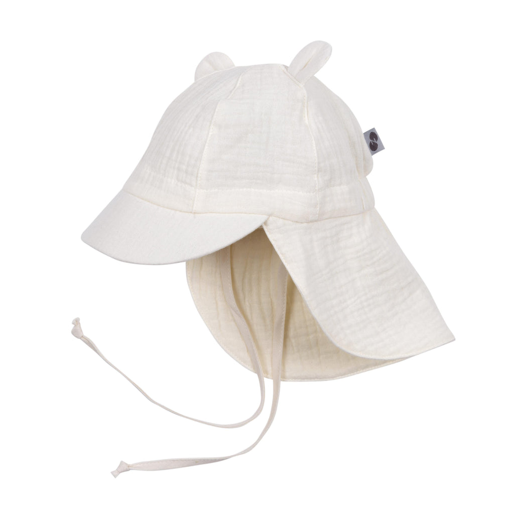 Organic cotton summer hat Brune